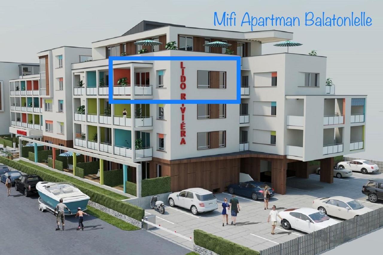 Mifi Apartman Balatonlelle Exterior foto